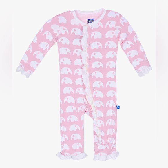 NWT Kickee Ruffle Romper - Picture 2 of 6